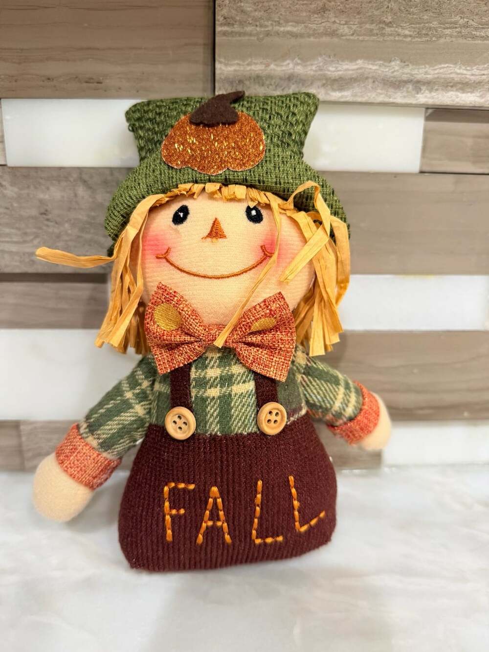 Fall Scarecrow Shelf Sitter